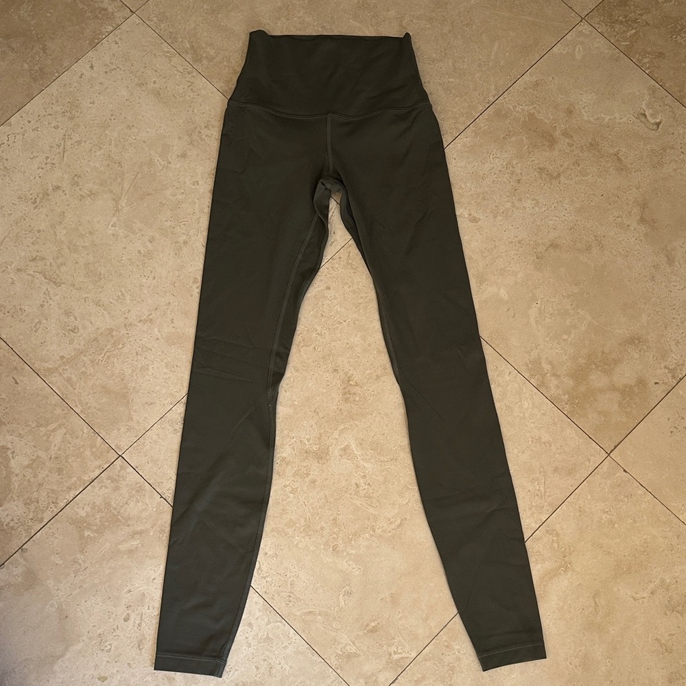 Lululemon Align Leggings- Olive green